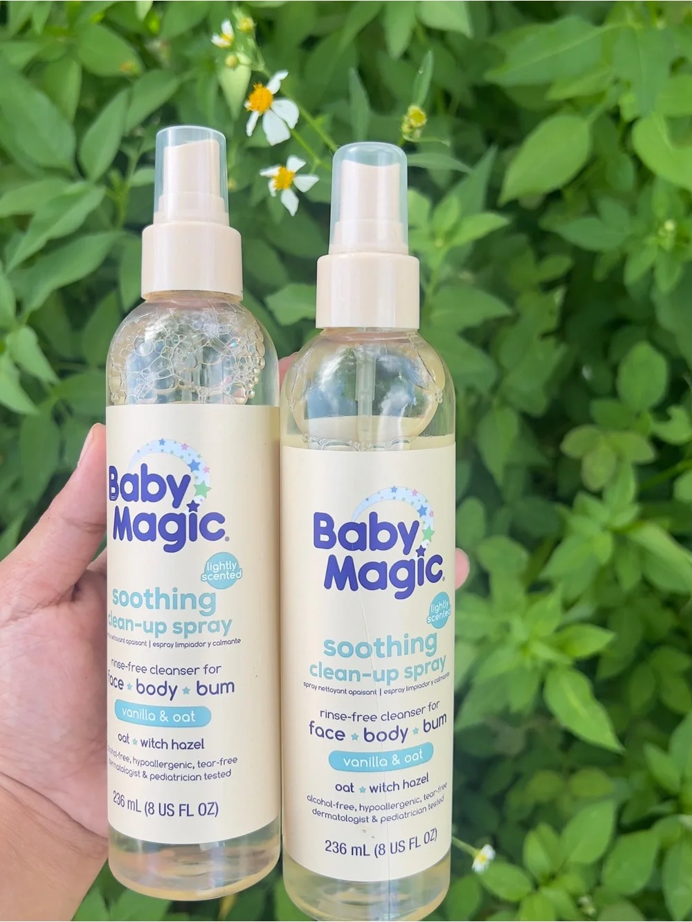 2X Baby Magic Soothing Clean-Up Spray